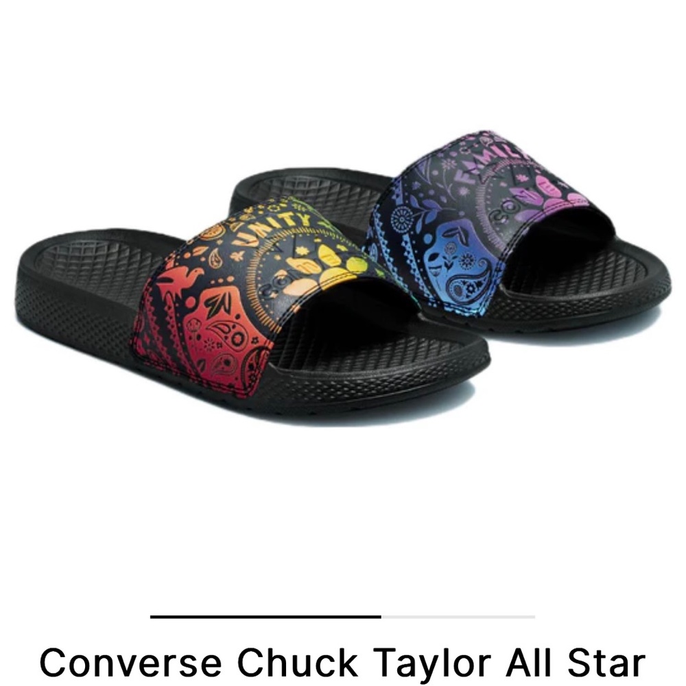 Converse CHUCK TAYLOR ALL STAR A02656C
 slide sandals - colorful unisex
